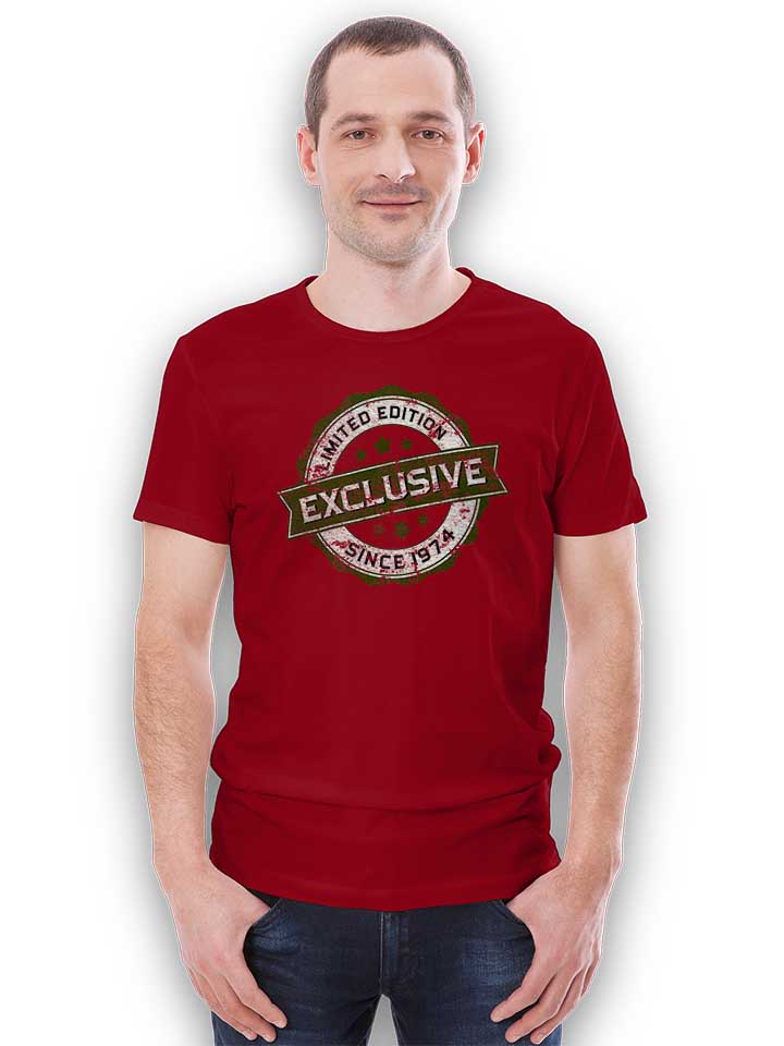 exclusive-since-1974-t-shirt bordeaux 2