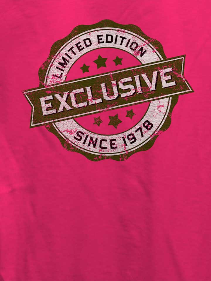 exclusive-since-1978-damen-t-shirt fuchsia 4