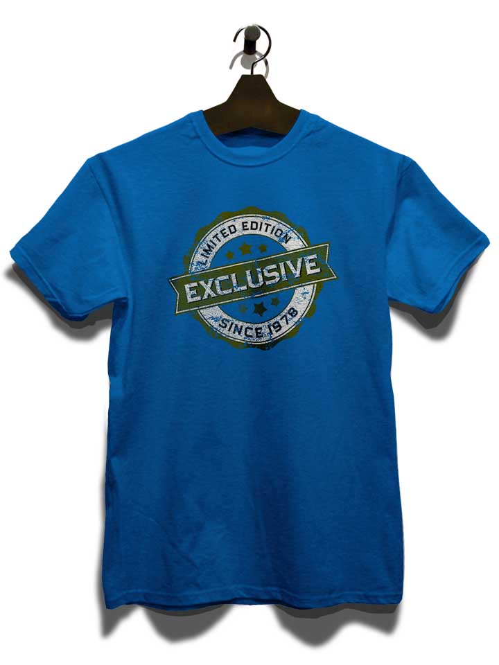 exclusive-since-1978-t-shirt royal 3