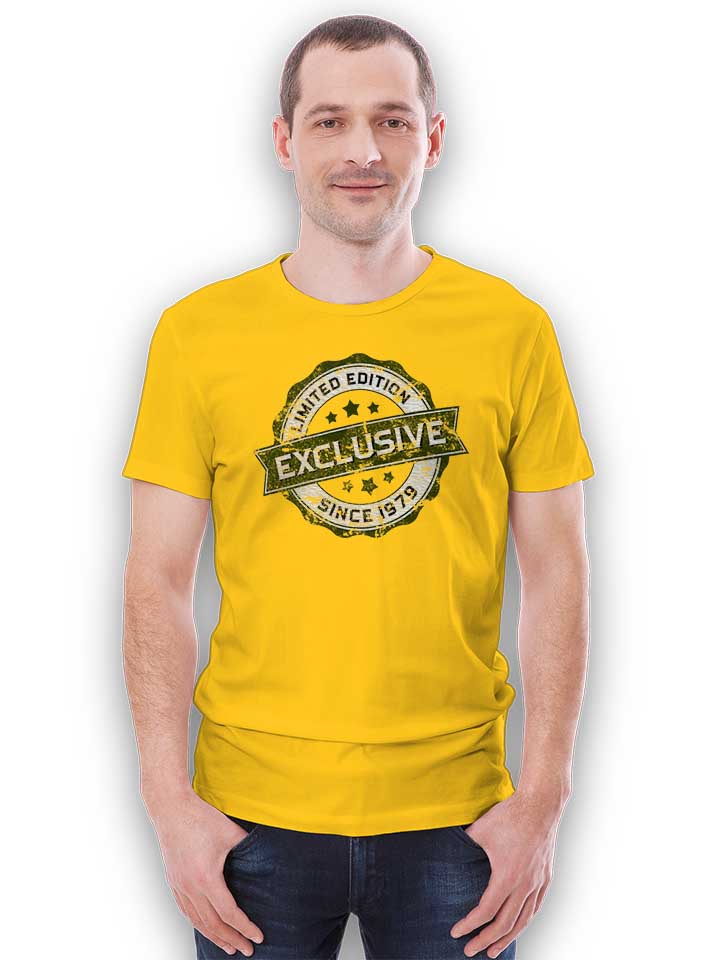 exclusive-since-1979-t-shirt gelb 2