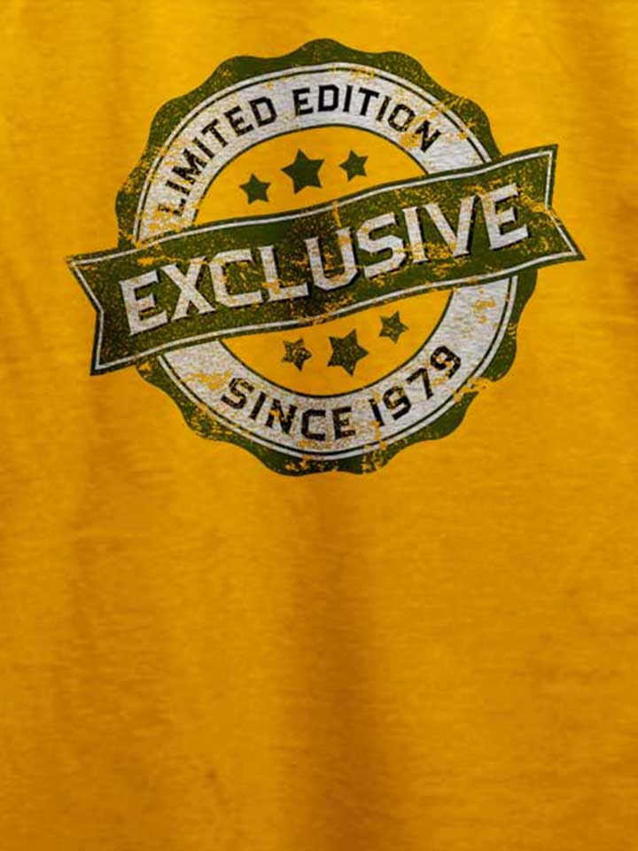 exclusive-since-1979-t-shirt gelb 4