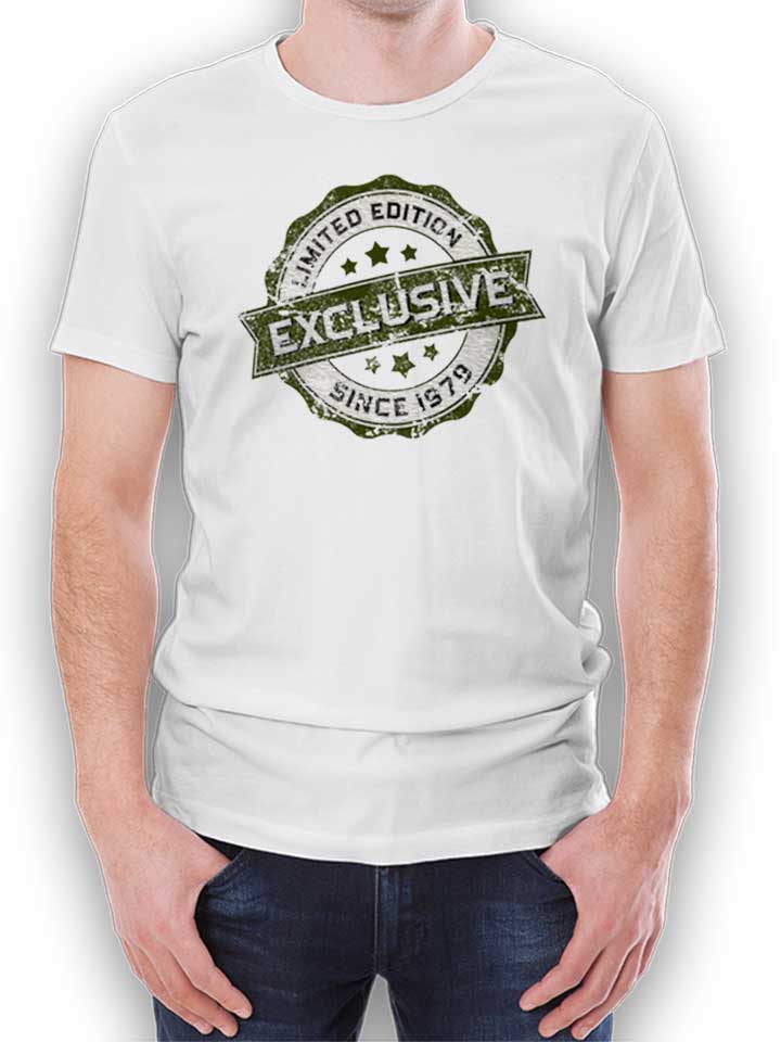 Exclusive Since 1979 T-Shirt bianco L