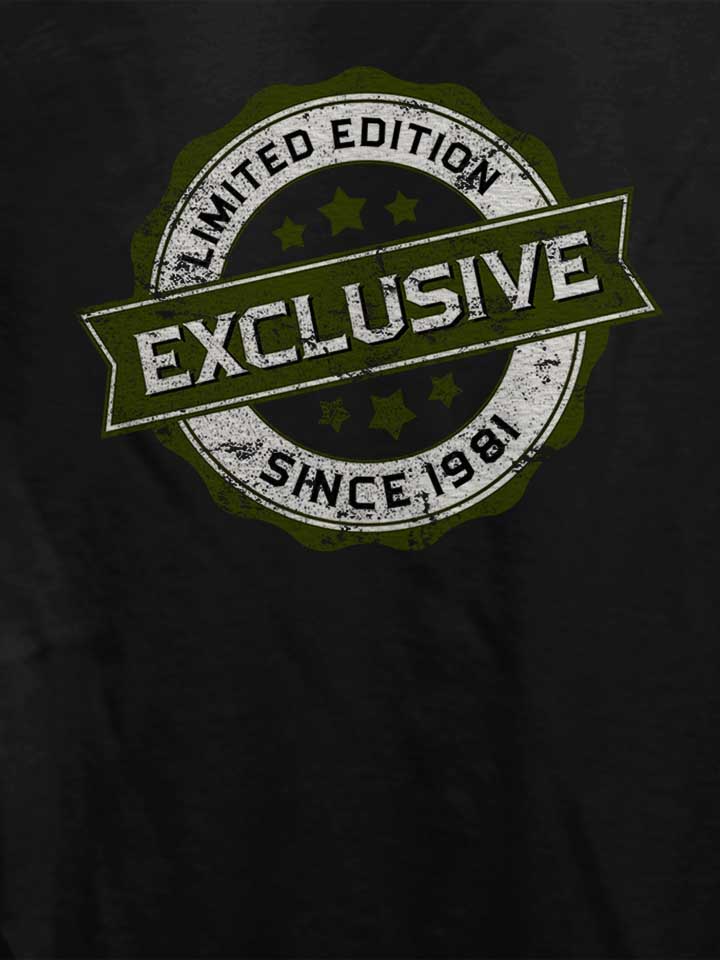 exclusive-since-1981-damen-t-shirt schwarz 4