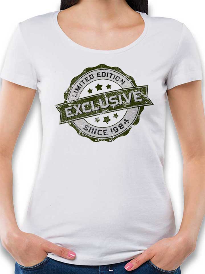 Exclusive Since 1984 Damen T-Shirt weiss L