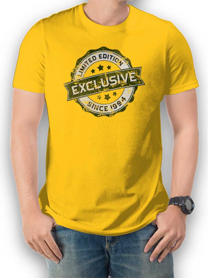 Exclusive Since 1994 T-Shirt gelb L