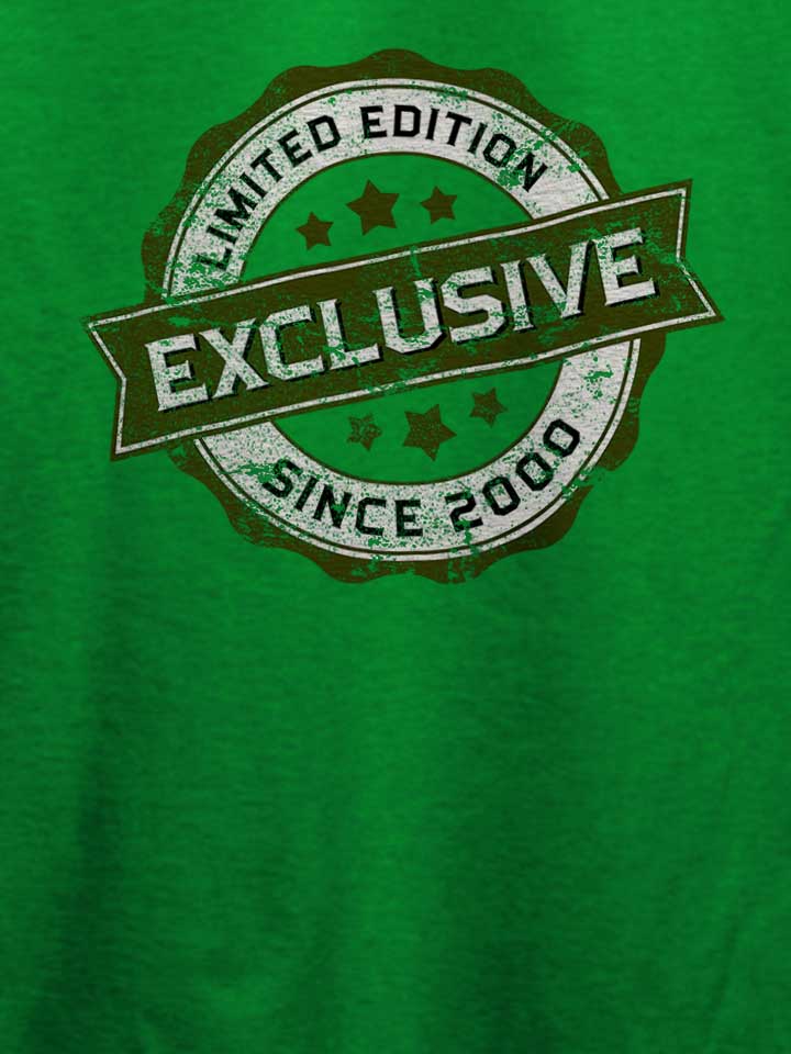 exclusive-since-2000-t-shirt gruen 4