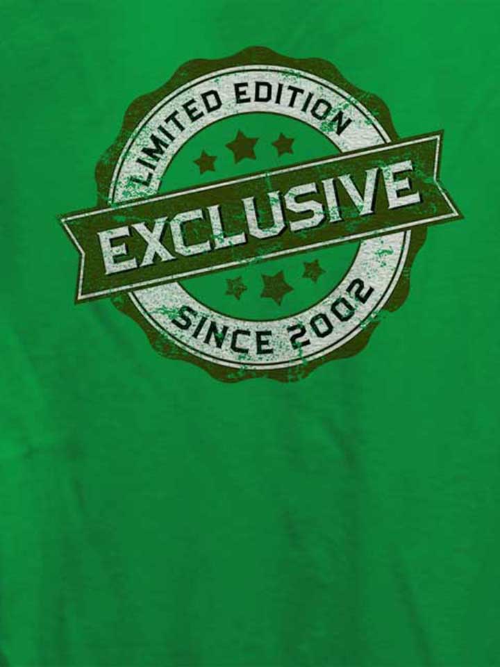 exclusive-since-2002-damen-t-shirt gruen 4