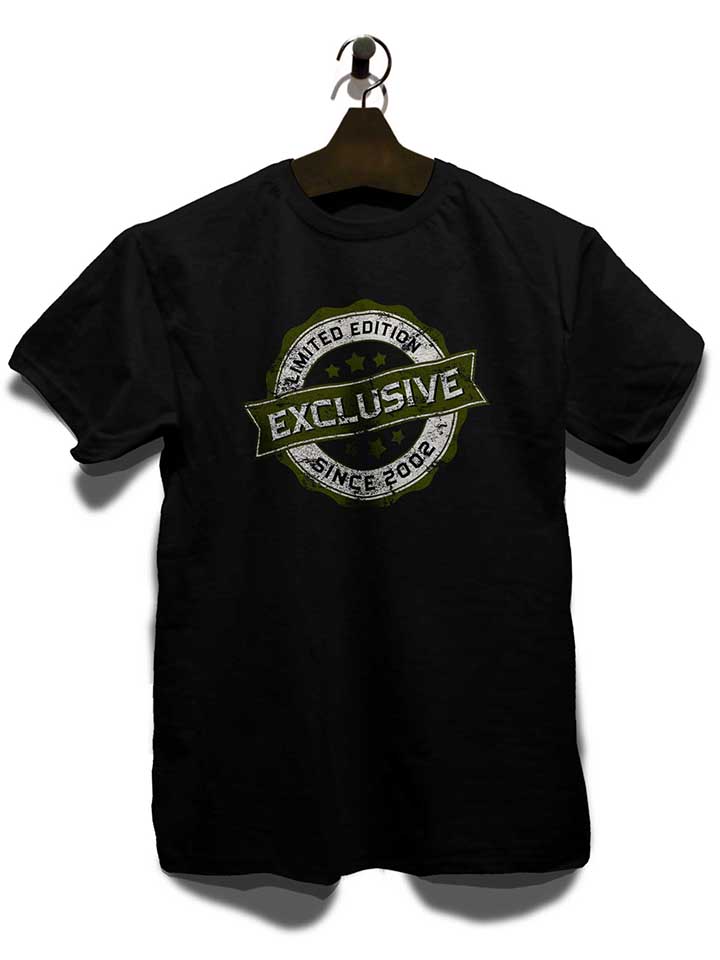 exclusive-since-2002-t-shirt schwarz 3
