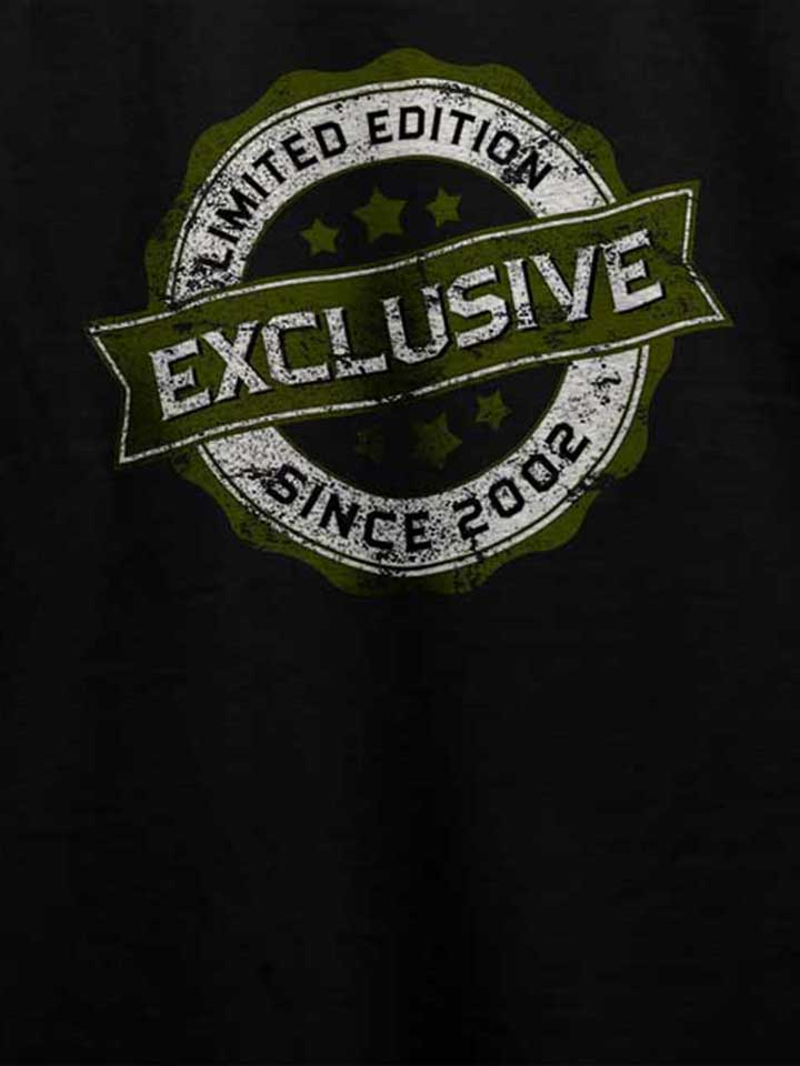 exclusive-since-2002-t-shirt schwarz 4