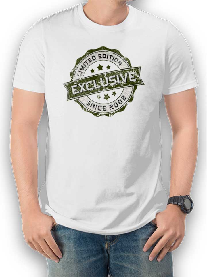 Exclusive Since 2002 T-Shirt weiss L