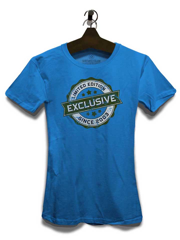 exclusive-since-2003-damen-t-shirt royal 3