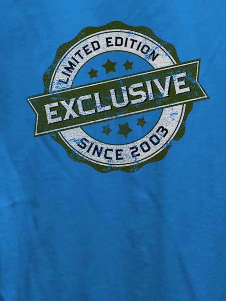 exclusive-since-2003-damen-t-shirt royal 4