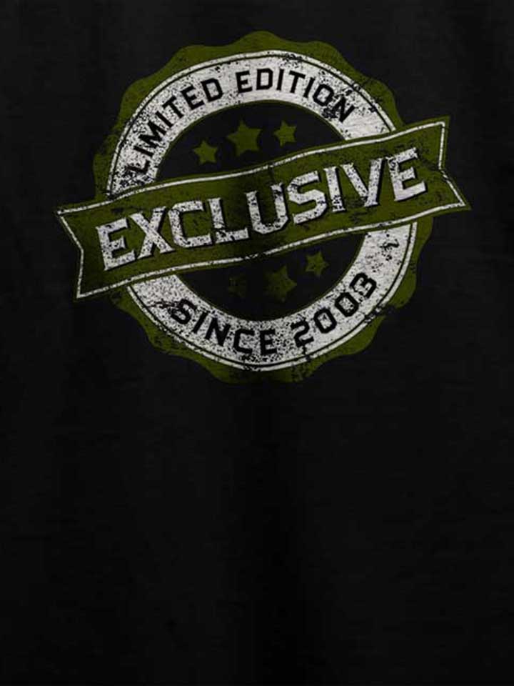 exclusive-since-2003-t-shirt schwarz 4