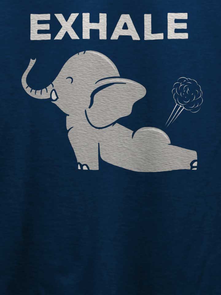 exhale-elephant-yoga-t-shirt dunkelblau 4