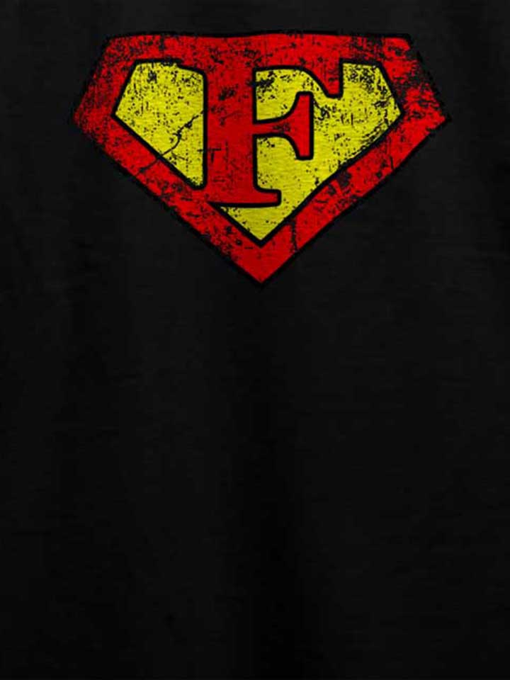 f-buchstabe-logo-vintage-t-shirt schwarz 4