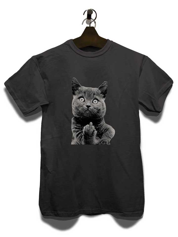 f-u-cat-t-shirt dunkelgrau 3