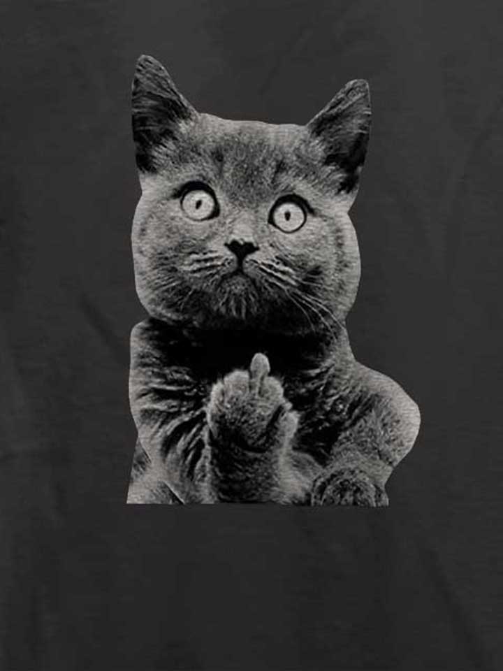 f-u-cat-t-shirt dunkelgrau 4