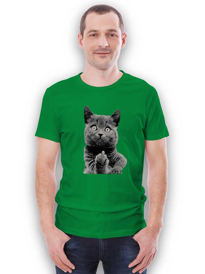 f-u-cat-t-shirt gruen 2