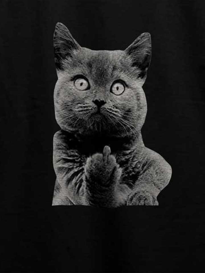 f-u-cat-t-shirt schwarz 4