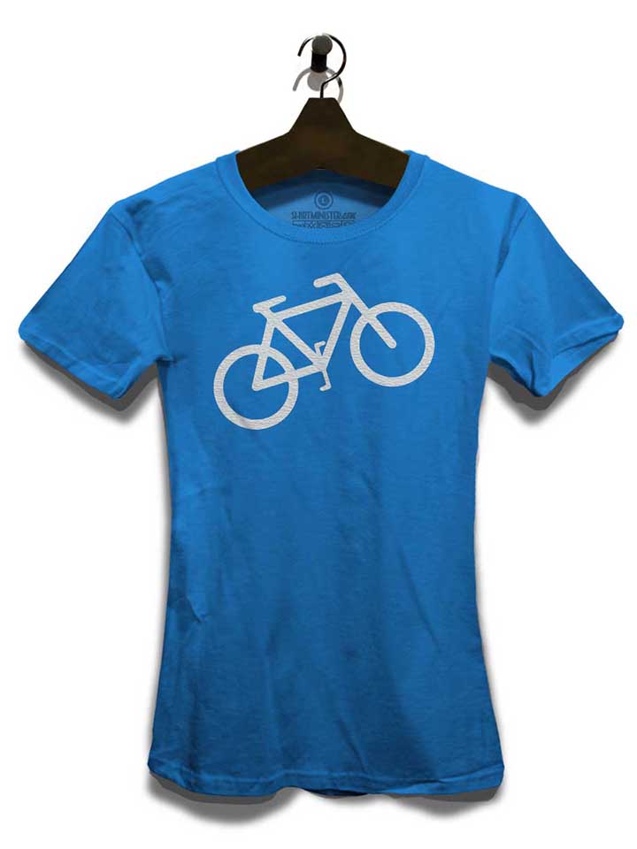 fahrrad-wheelie-damen-t-shirt royal 3