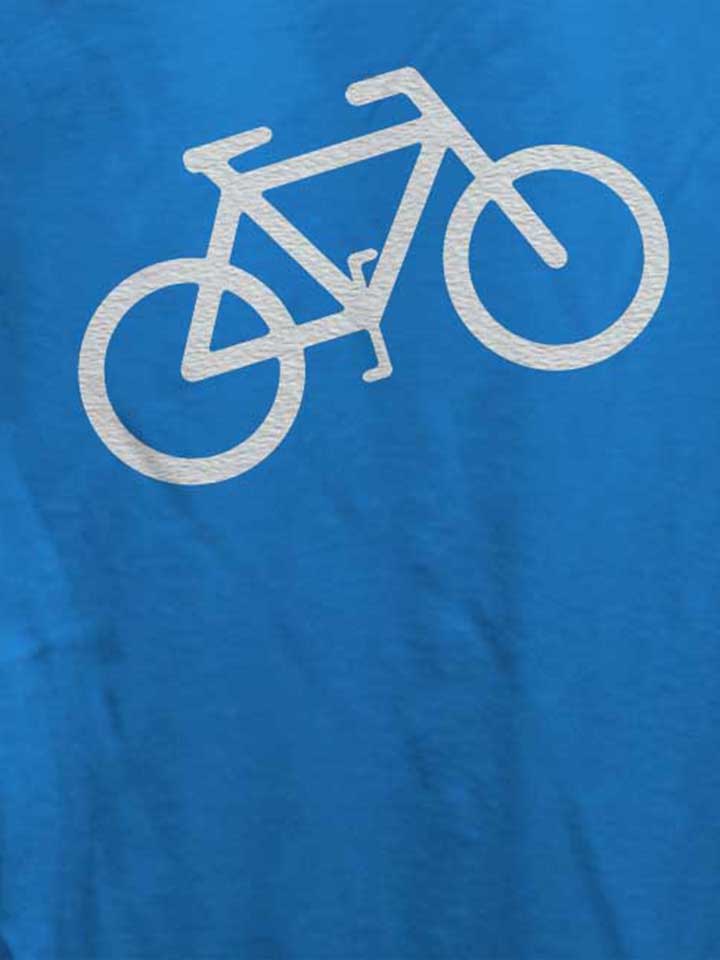fahrrad-wheelie-damen-t-shirt royal 4