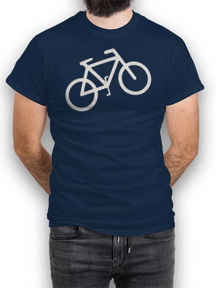 fahrrad-wheelie-t-shirt dunkelblau 1