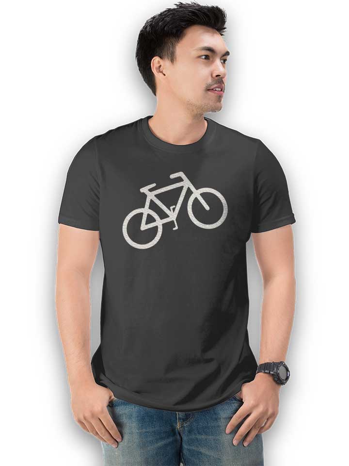 fahrrad-wheelie-t-shirt dunkelgrau 2