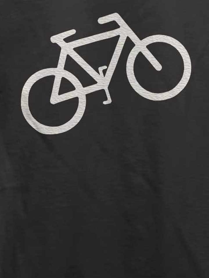 fahrrad-wheelie-t-shirt dunkelgrau 4
