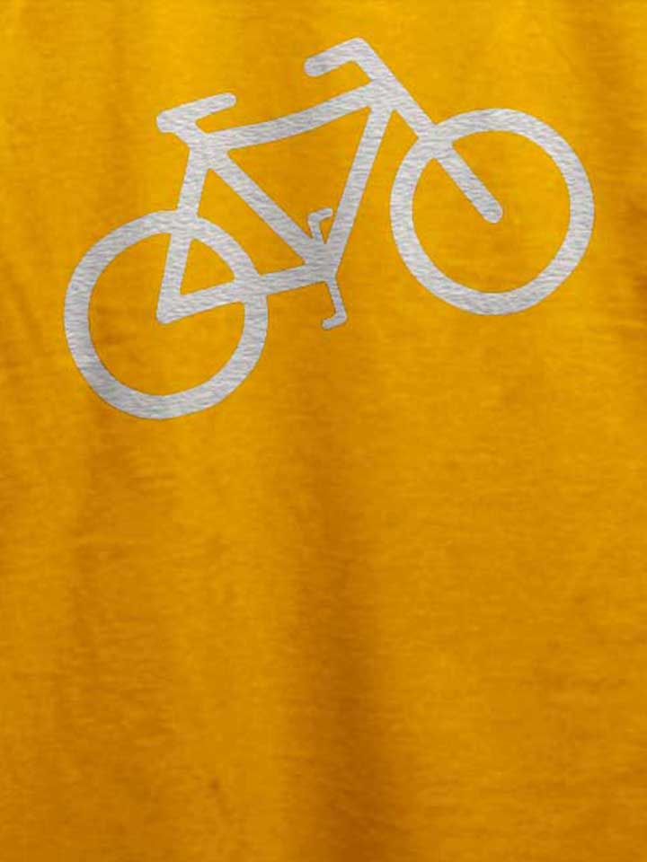 fahrrad-wheelie-t-shirt gelb 4