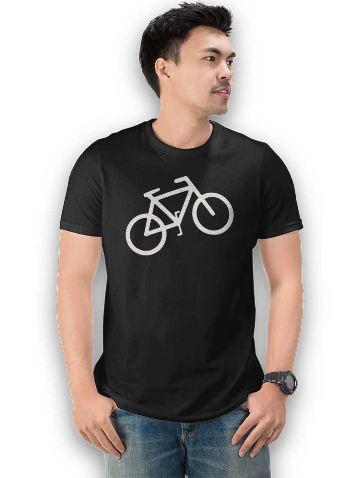 fahrrad-wheelie-t-shirt schwarz 2