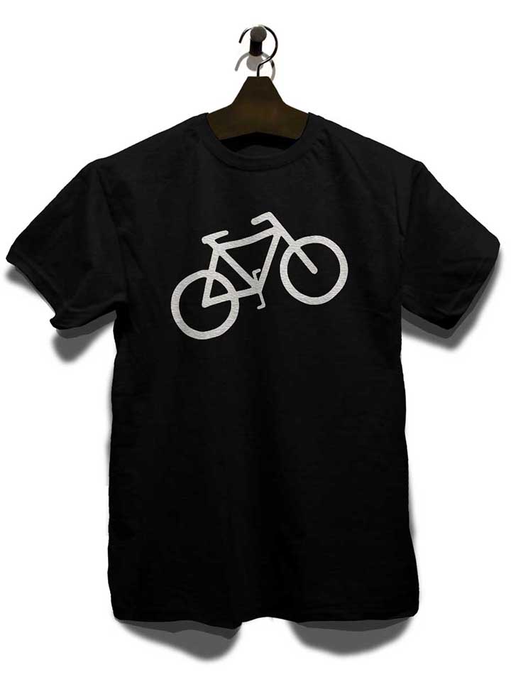 fahrrad-wheelie-t-shirt schwarz 3