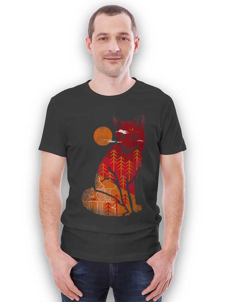 fall-fox-t-shirt dunkelgrau 2