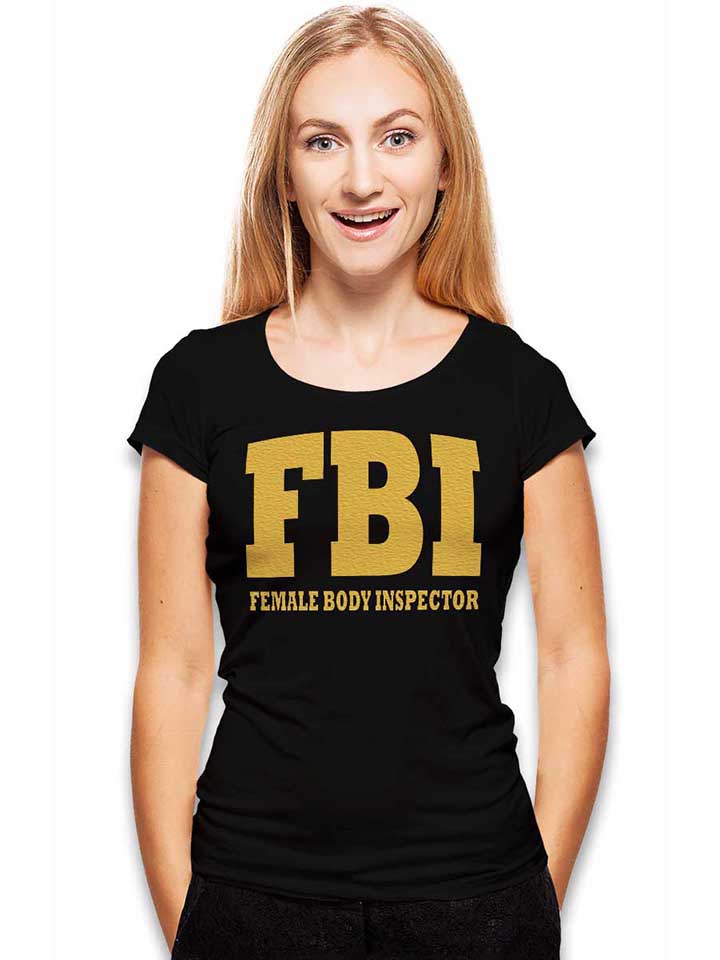 fbi-female-body-inspector-2-damen-t-shirt schwarz 2