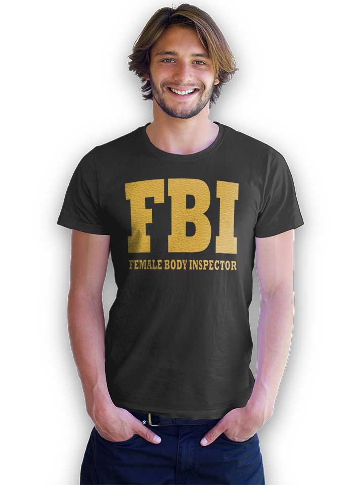 fbi-female-body-inspector-2-t-shirt dunkelgrau 2