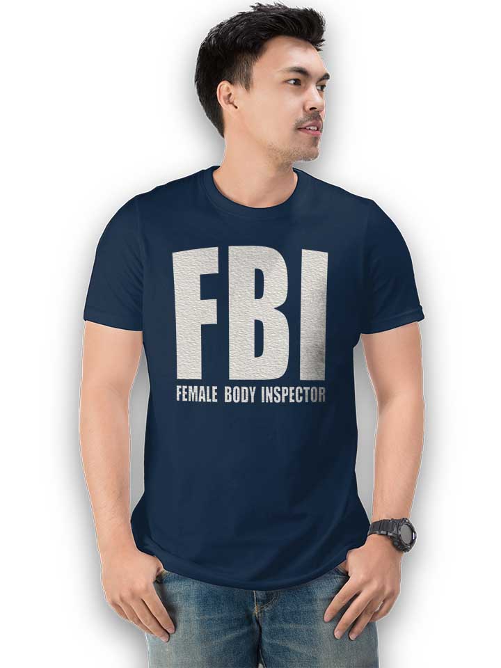 fbi-female-body-inspector-t-shirt dunkelblau 2