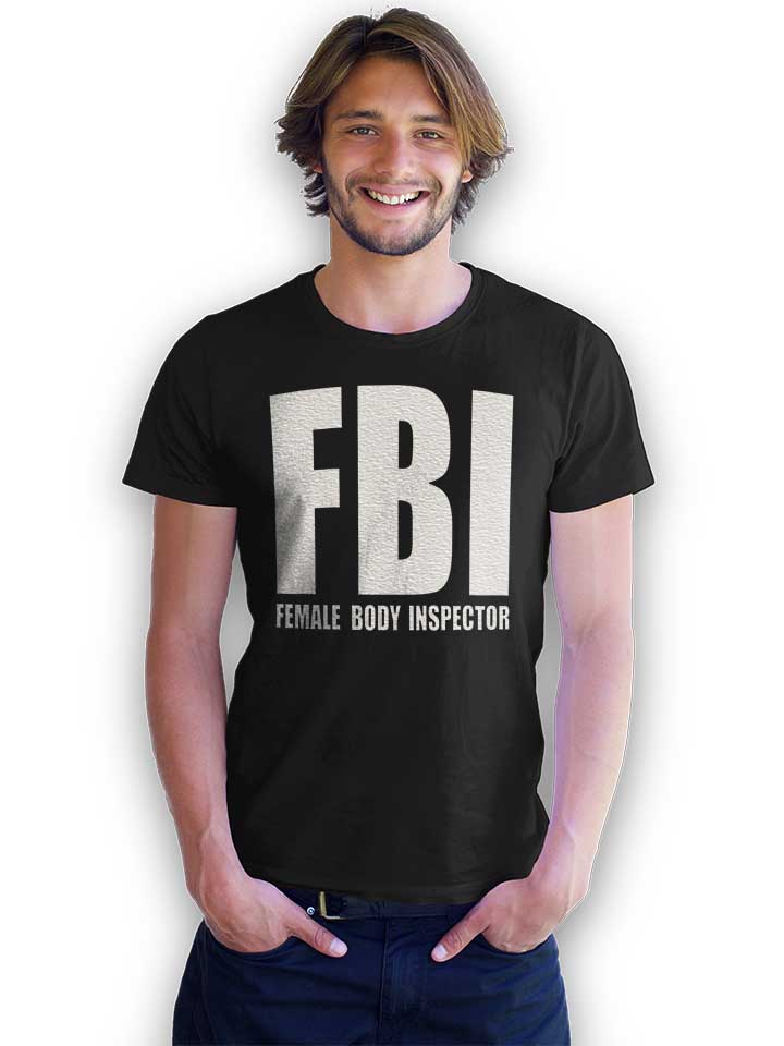 fbi-female-body-inspector-t-shirt schwarz 2