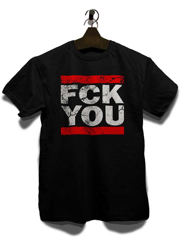 fck-you-vintage-t-shirt schwarz 3