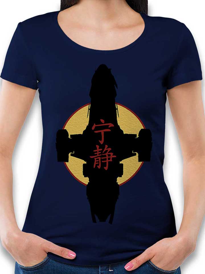 firefly-damen-t-shirt dunkelblau 1