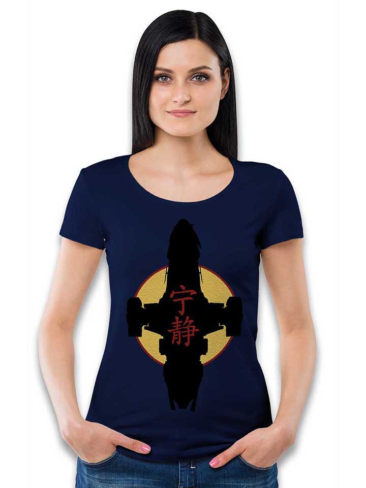 firefly-damen-t-shirt dunkelblau 2