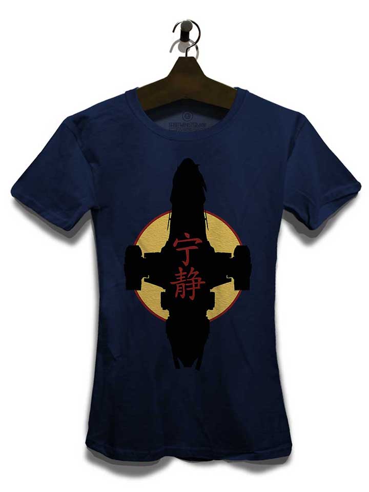 firefly-damen-t-shirt dunkelblau 3