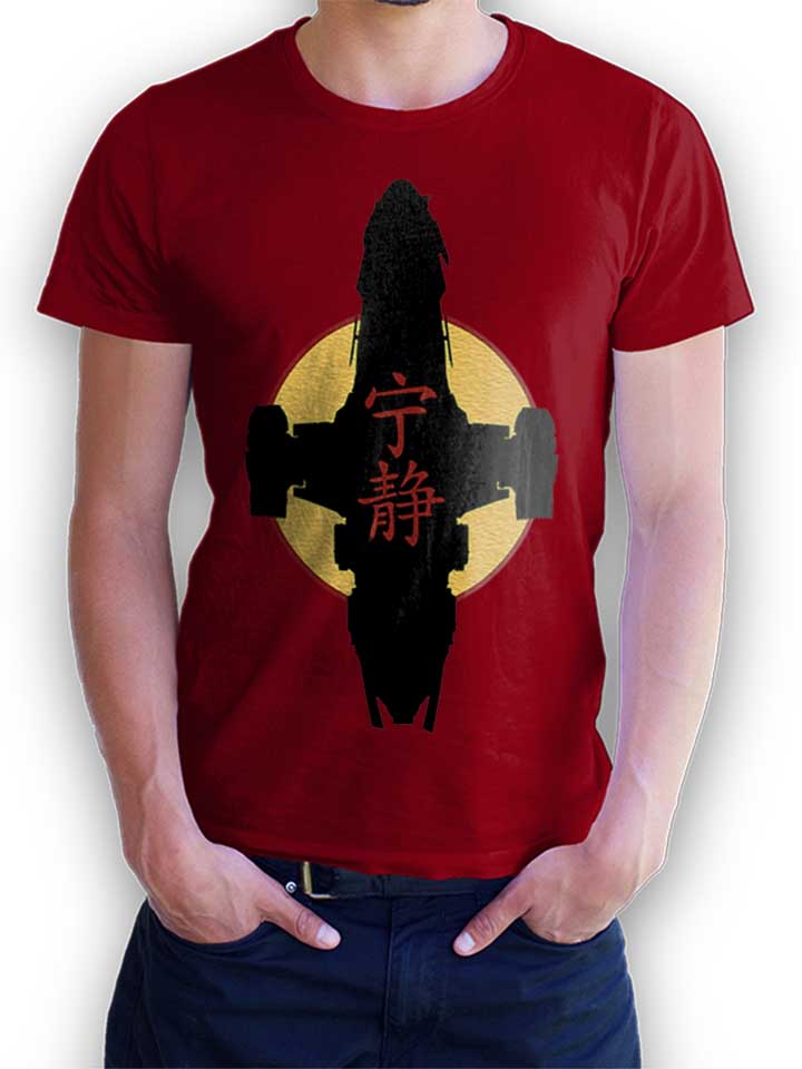 firefly-t-shirt bordeaux 1
