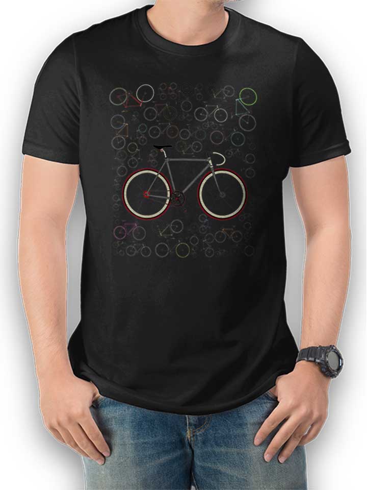Fixie Bikes T-Shirt schwarz L