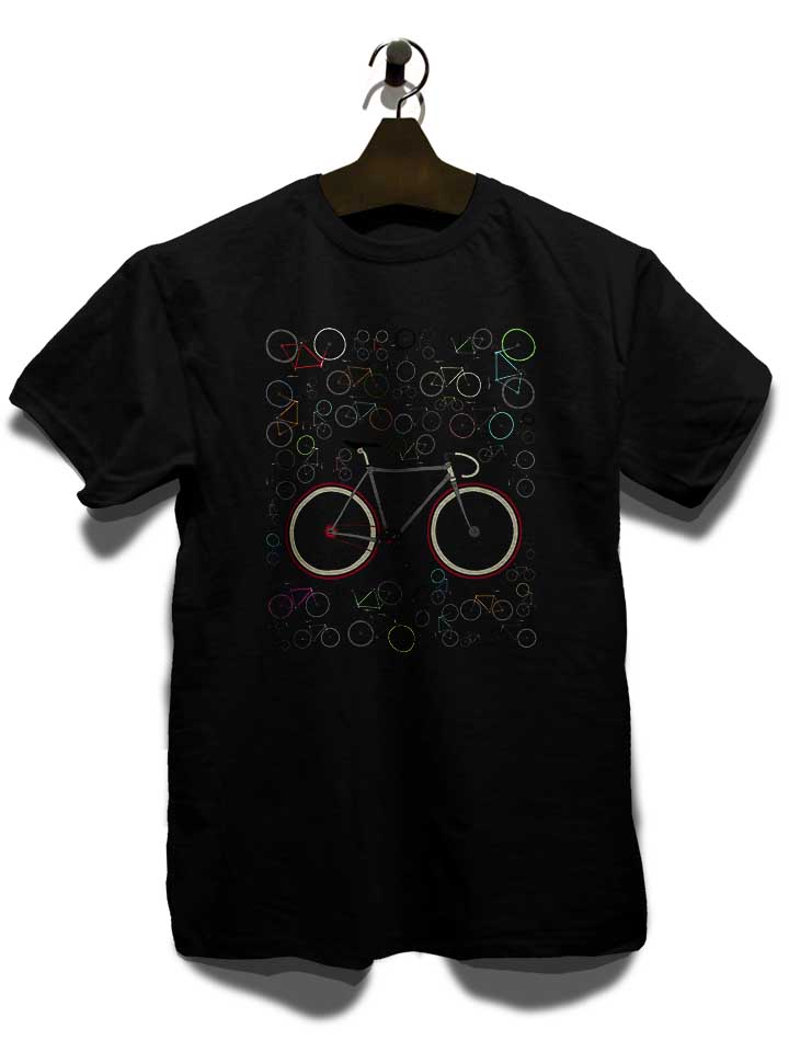 fixie-bikes-t-shirt schwarz 3