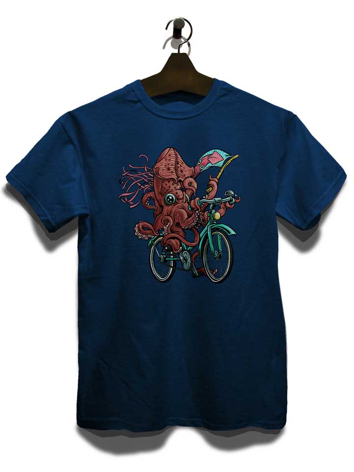 fixie-squid-t-shirt dunkelblau 3