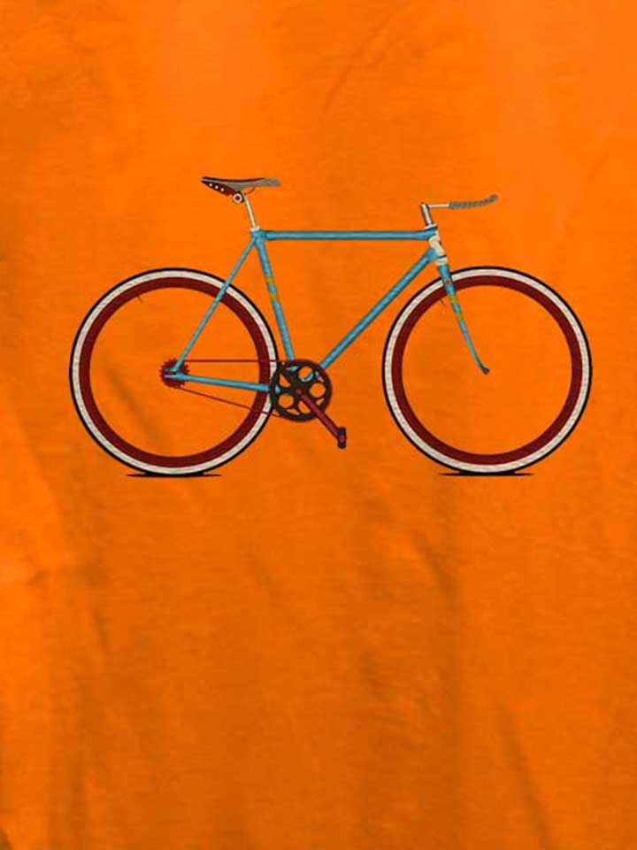 fixiebike-damen-t-shirt orange 4