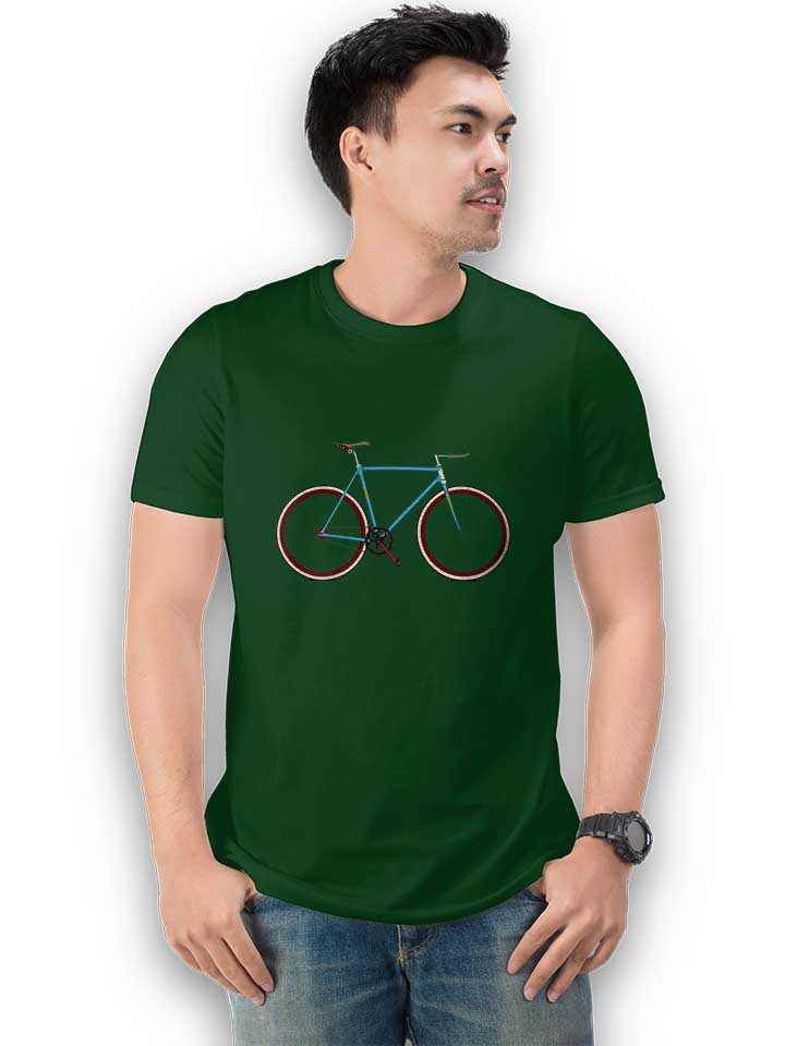 fixiebike-t-shirt dunkelgruen 2