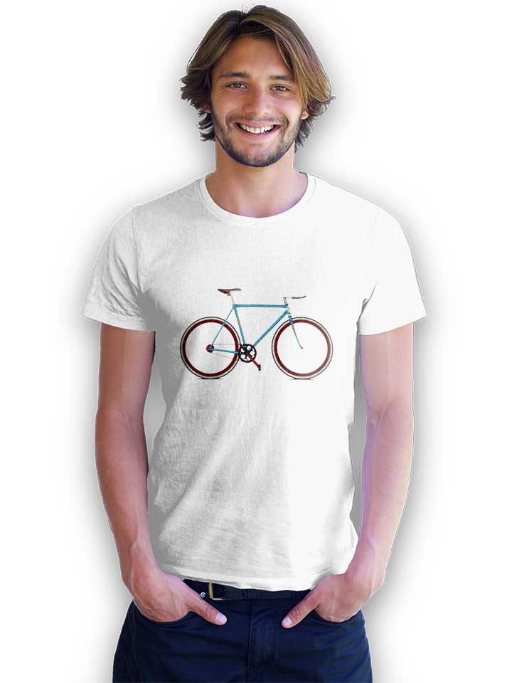 fixiebike-t-shirt weiss 2