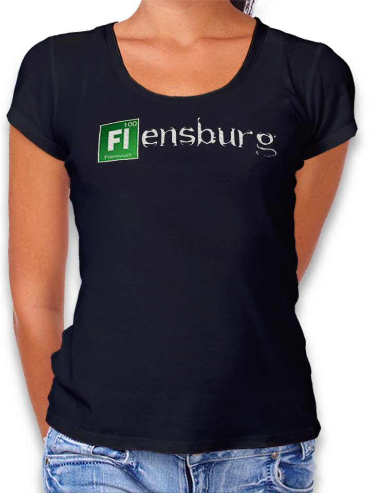 flensburg-damen-t-shirt schwarz 1