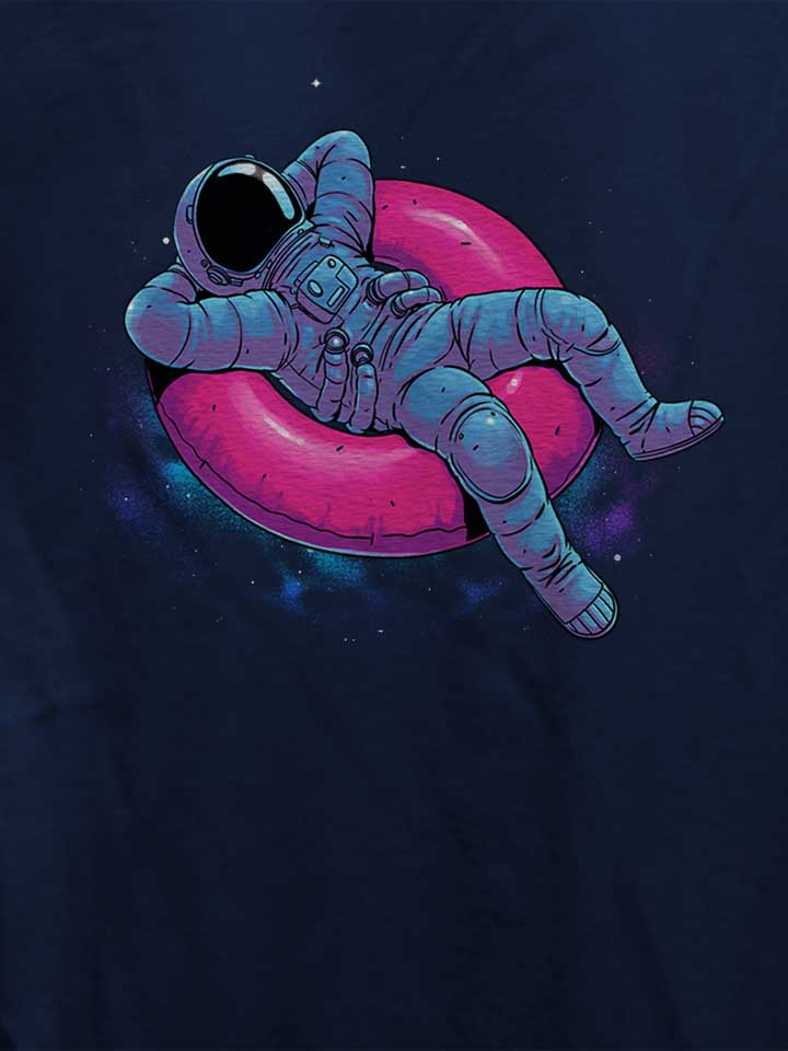 floating-dream-astronaut-damen-t-shirt dunkelblau 4