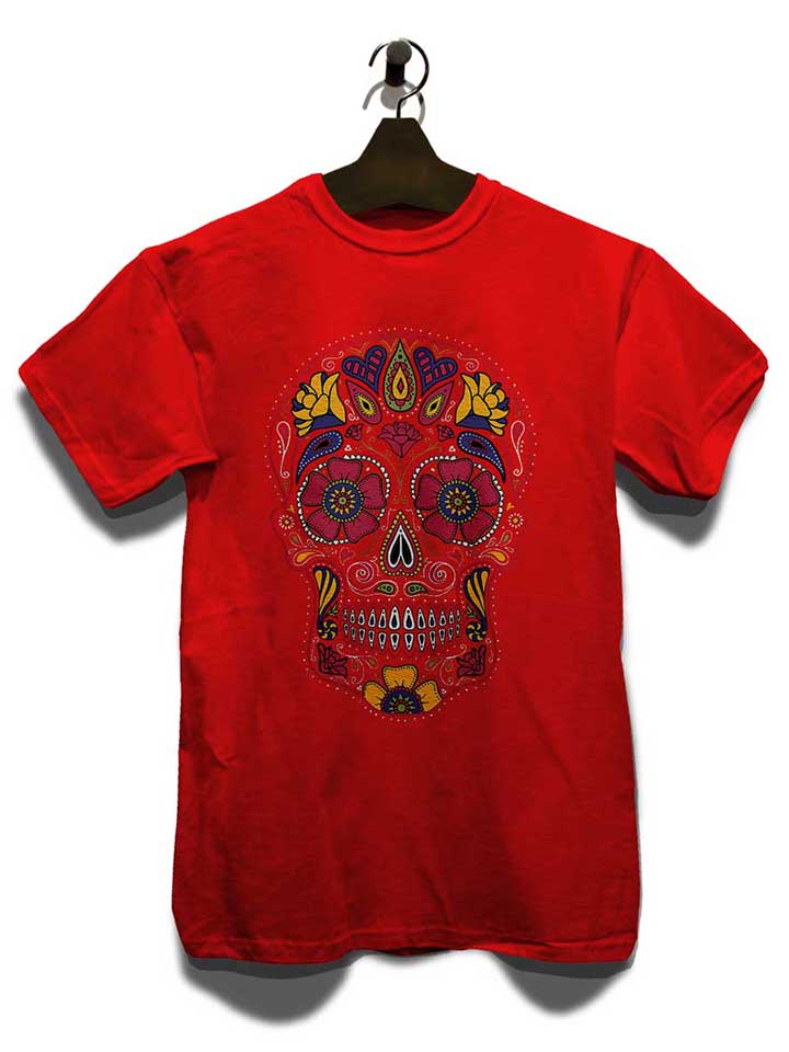 flower-skull-t-shirt rot 3